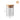 12-pack glass spice jars with bamboo lids; each jar measures 5cm x 7cm.