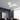 V-shaped LED semi-flush mount ceiling light with five curved white LED arms