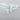 V-shaped LED semi-flush mount ceiling light in white with five curved light arms