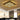 Square crystal LED ceiling lamp with warm dimmable glow and metallic frame