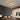 Square crystal LED ceiling lamp with warm glow, multi-ring crystal pattern on ceiling