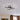 Modern LED square semi-recessed ceiling light in white finish with dark side housings