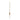 100cm LED strip wall lamp, slim gold frame with oval mount, glowing line of light