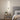 100cm LED strip wall lamp with slim gold bar and oval wall bracket, glowing light