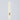 100cm LED strip wall lamp with long gold bar and rounded oval wall bracket, lit