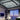 80cm LED flush mount ceiling light with clear crystal panels and hanging crystal droplets