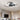 Modern black and white LED ceiling light with three circular rings and starry discs