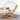 Bamboo reclinable mecedora plegable Natural, base oscilante con respaldo alto