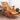 Bamboo recliner mecedora plegable Natural, con reposapiés y listones de madera