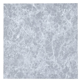 Brilliant Grey square stone-effect floor tile with mottled marble pattern