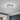 Round crystal LED flush ceiling light with clear prisms and chrome housing