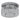Round crystal LED ceiling light close-up with faceted clear glass prism panels