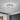 Round crystal LED ceiling light with chrome trim and dangling clear crystal pendant