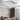 Crystal droplet ceiling light with clear double-layer hanging prisms, chrome canopy