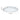 Round LED crystal ceiling light, 40cm diameter, 5cm height, crystal rim