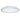 Round crystal LED ceiling light fixture with clear prism trim