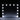 Hollywood makeup mirror with LED bulbs glowing around a dark reflective surface