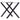 X-shaped metal furniture leg base, black steel frame