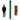 Artificial Christmas garland with warm white lights and red ribbon bows (wreath inset)