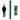 Artificial Christmas garland with warm white lights and blue bow details (wreath inset)