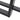 Close-up: black metal table leg base corner with flat edge and thick steel look.