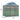 Greenhouse dimensions diagram: 190cm x 130cm base, 195cm height, roof vent section