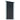 Charcoal black corrugated metal side panel for garden storage shed