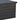 Gray metal storage box front panels with corner posts