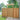 Pine wood garden gate with diagonal bracing and latch bar, front view