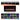 Electric fireplace graphic: 5 flame brightness levels, 12 lighting colors