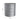 80cm high silver galvanized raised garden bed, ribbed steel sides