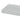 Frosted PET rain shelter base box with mounting slot, white