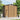 Tawny outdoor storage shed with hinged double door and two roof vents