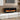 42/50 Inch electric fireplace with glowing flame window, black front casing