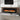 42/50 Inch electric fireplace with flame effect, black front panel and glass