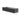 Black steel raised bed 94.49x31.5x17.72 in, open top with clear liner