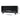 Black recessed electric fireplace dimensions shown: 117.5 cm wide, 46.4 in high