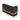 Black electric fireplace dimensions 40x117x60 cm with flame window