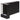 Recessed electric fireplace insert, black housing with open front viewing area