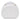 White round jewellery box with carry handle and gold-tone hardware