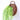 Artificial hanging ivy vines wall decor with cascading light-green sprigs on wreath