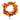 Autumn leaf wreath, 60 cm wide, with pumpkins, berries, and warm lights