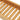 Close-up of bamboo bath tray slats and top rail, rectangular frame