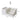 White plastic makeup box dimensions: 32.3cm L x 19.5cm W x 13.7cm H.