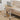Maple wood laptop desk on rolling base with side switch brackets and lower storage shelf