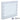 White makeup mirror on stand with round bulbs set into the frame