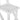 White 4-tier plant stand tabletop with metal screws and four support legs