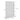 Rectangular lighted makeup mirror, white frame with side door hinges and base stand