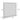 Dimensions view of rectangular lighted makeup mirror, 80cm width with stand base