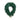 Heart-shaped LED garland with battery pack, green artificial pine wreath